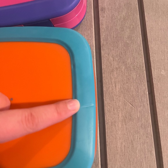 Bentgo Colorful Food Storage Containers - Pink and Orange - Picture 7 of 7